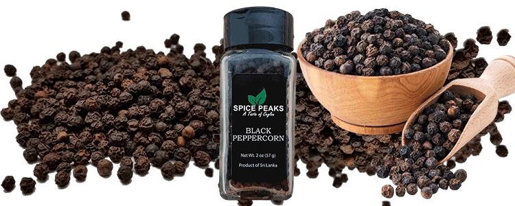 black pepper whole