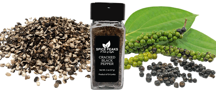 cracked black pepper
